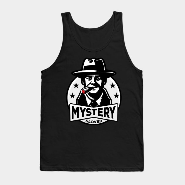 Spy Detective Mystery design Tank Top by GrafiqueDynasty